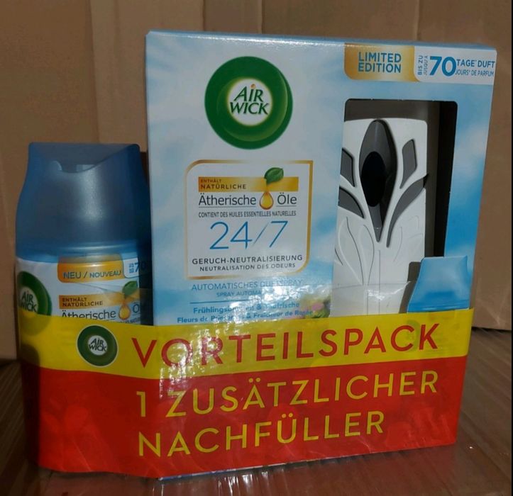 Автоматичний освіжувач повітря Air Wick/Порошок Ariel universal/color