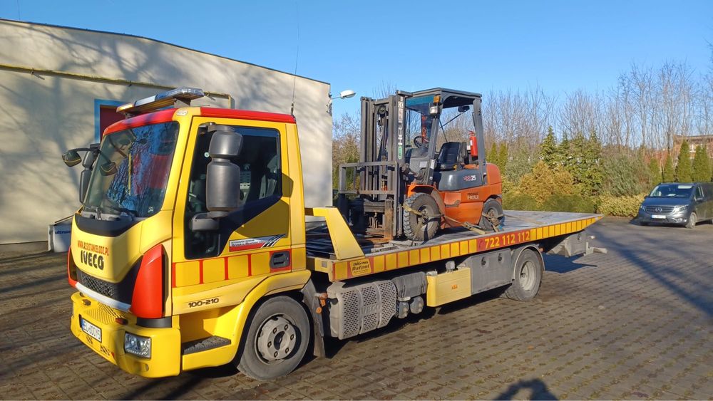 Pomoc drogowa Holowanie Laweta Transport Łódź Polska
