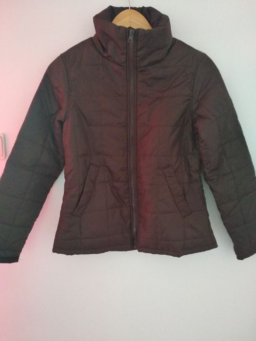 Kispo forrado cintado,castanho chocolate,encerado MO S/Novo Com portes