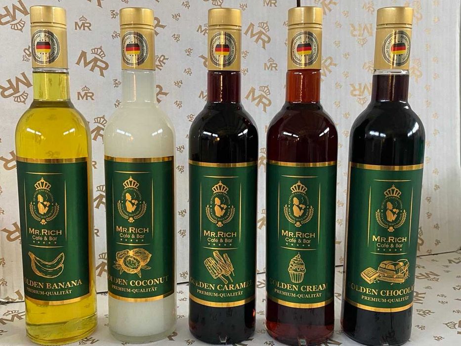Сироп для кофе Mr.Rich "Golden Coconut"(Кокос) 700г.