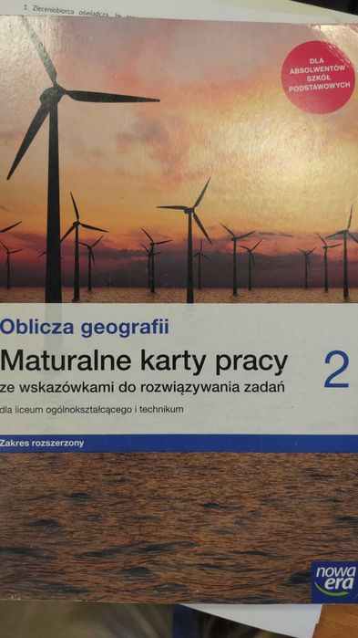 Oblicza geografii Maturalne karty pracy. 2 zakres rozszerzony