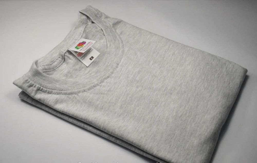 Преміум футболка Fruit of the loom Super Premium 205 висока щільність