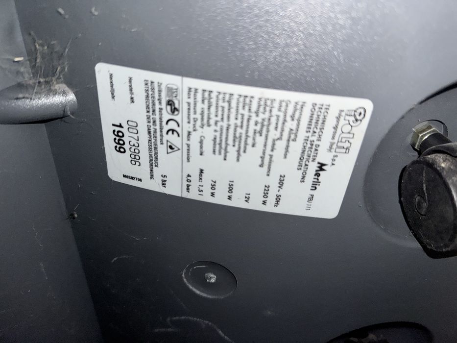 Парогенератор / Паровий очісник Polti Merlin 3