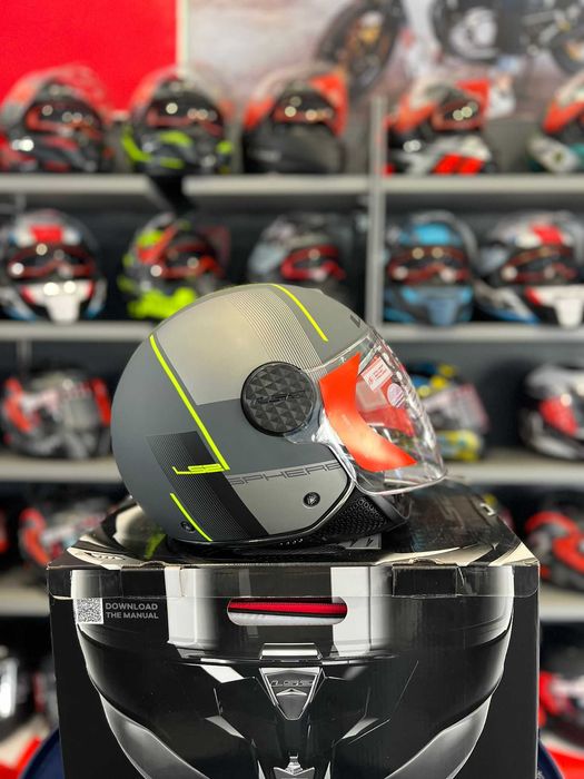 Capacete Aberto LS2 OF616 Airflow II - OF558 Sphere - OF573 Twister