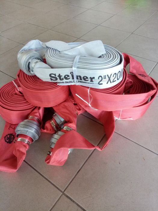 Węże do pomp o średnicy 52 do 75 mm.