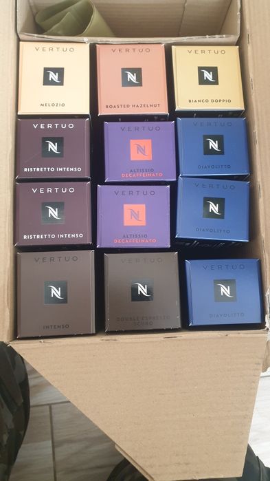 Капсули nespresso vertuo
