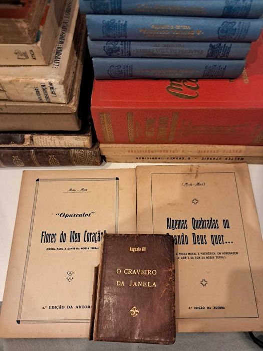Livros Antigos Português e Francês