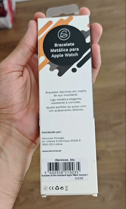 Bracelete metálica p/ apple watch