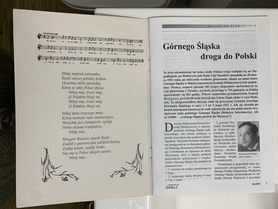 Biuletyn informacyjny Światowego Związku Żołnierzy Armii Krajowej 2001