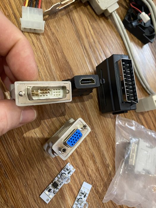 Переходники Dvi Vga Scart для пк