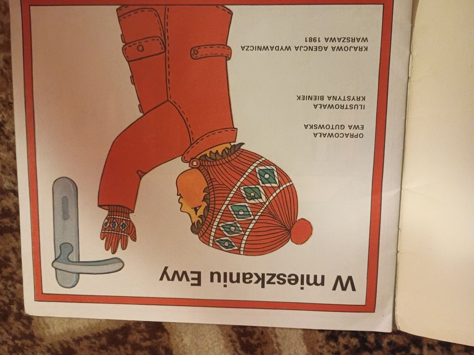 W mieszkaniu Ewy - Ilustrowała Krystyna Bieniek wyd I 1981