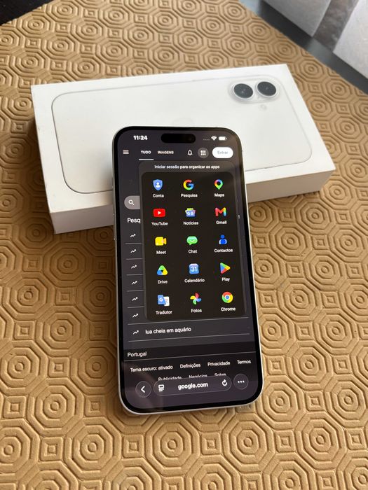 iPhone 16 PLUS Imaculado Fatura/Garantia e Capas Originais