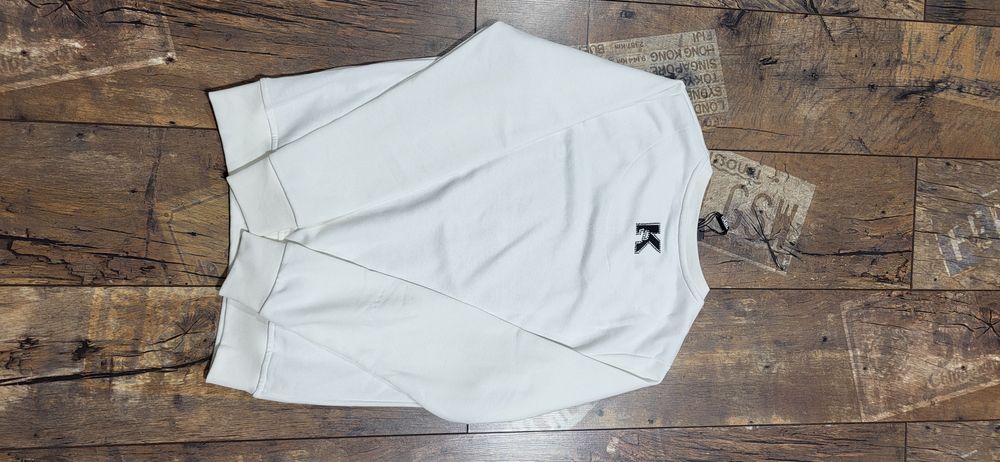 Karl ludzik bluza damska biała premium cyrkonie 3D S