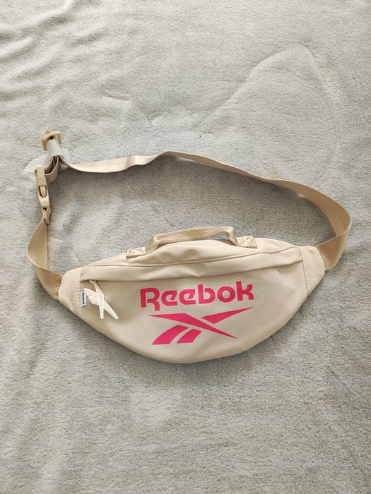 Torba Nerka Saszetka Reebok beżowa - nowa