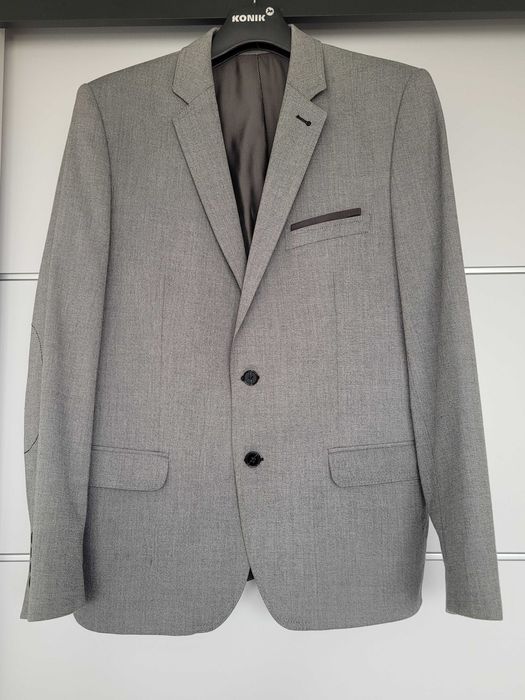 Szara marynarka KONIK rozm. XL