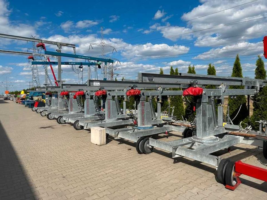 Mini Dźwig budowlany LISSMAC LMK 400 TFE Minikran Silka Bloczki żuraw