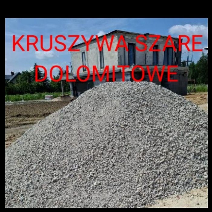 3-ośką i patelnią dostawa  okolice Kielc - Kruszywo drogowe Grys żwir