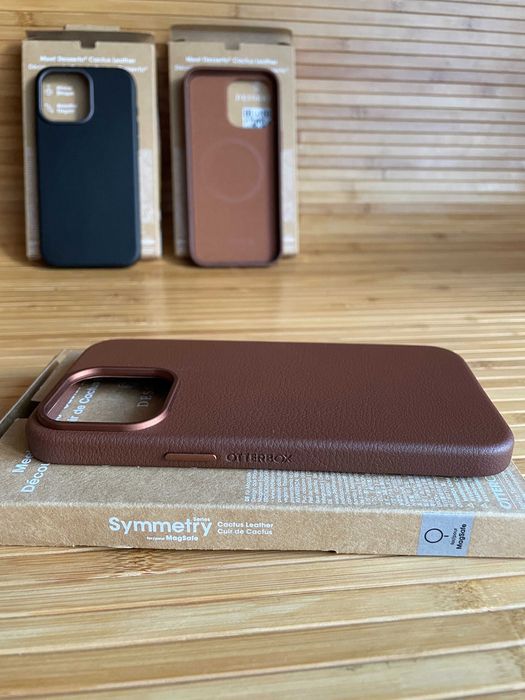 Чохол OtterBox Symmetry Cactus Leather для iPhone 15 Pro Max / 15 Pro