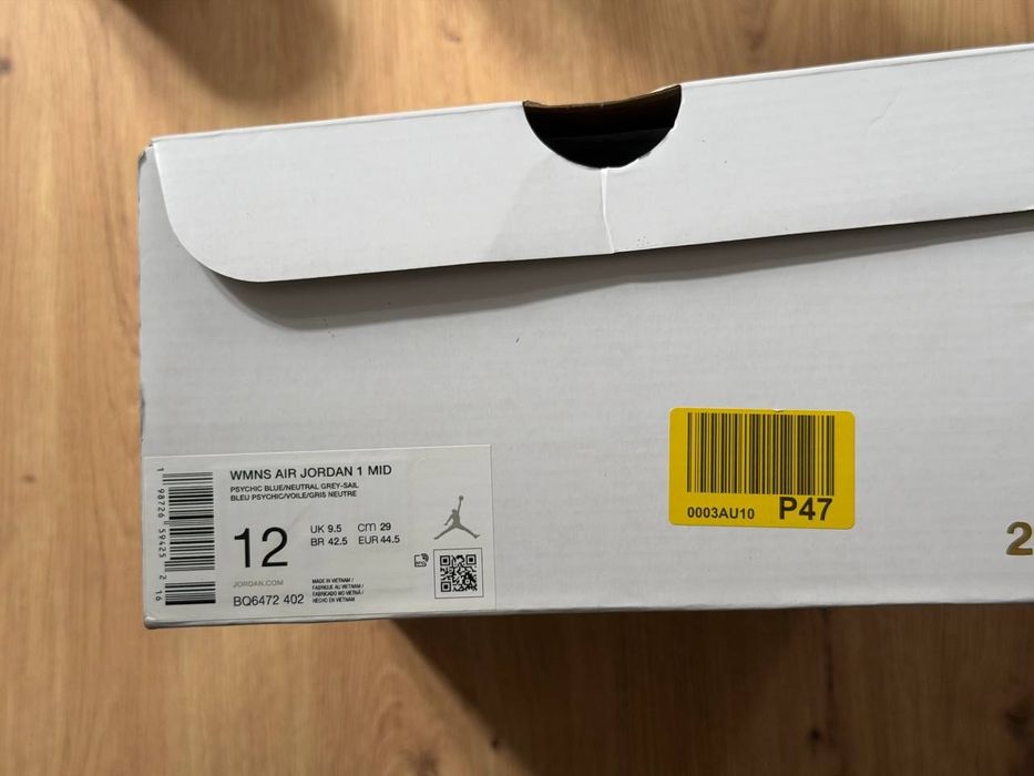Nike air Jordan 1 mid rozmiar 44.5