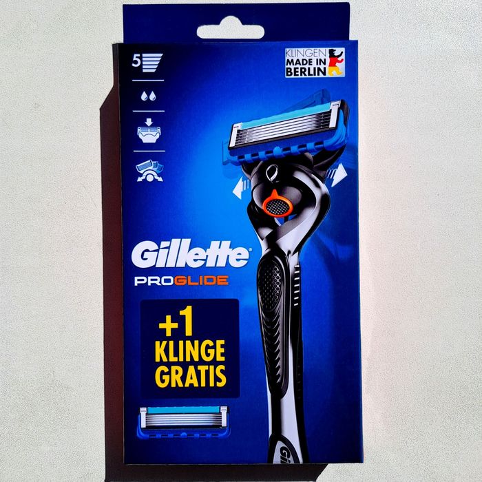 Станок (бритва) для гоління Gillette ProGlide з  2 змінніми касетами - 100% оригінал, 2025 рік