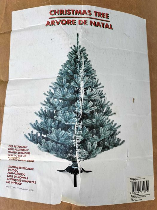 Árvore de Natal Artificial 1,80 m