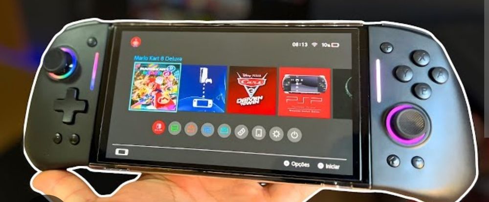 Nintendo switch oled desbloqueada