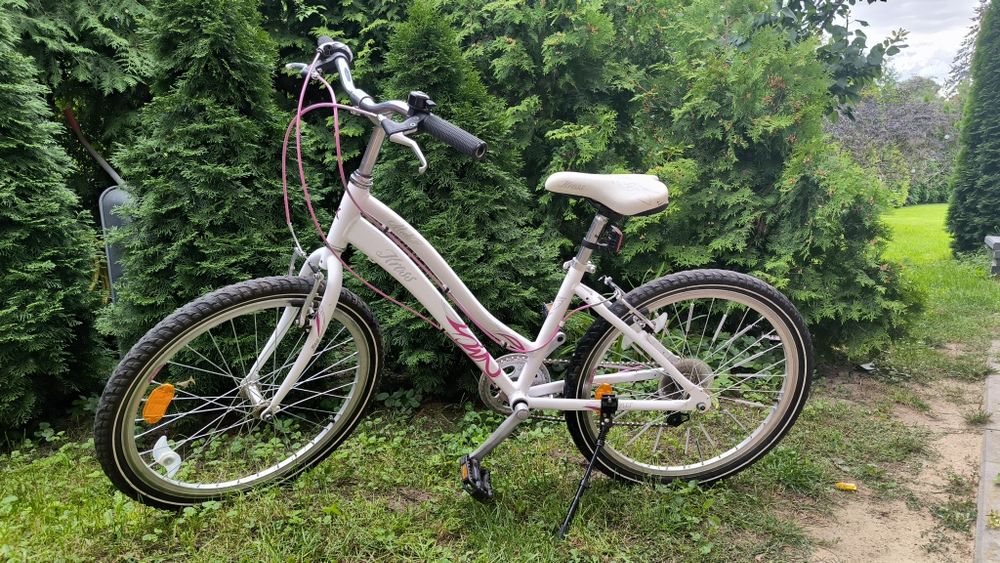 Kross Modo 24" – biało-różowy – zadbany – 550 zł