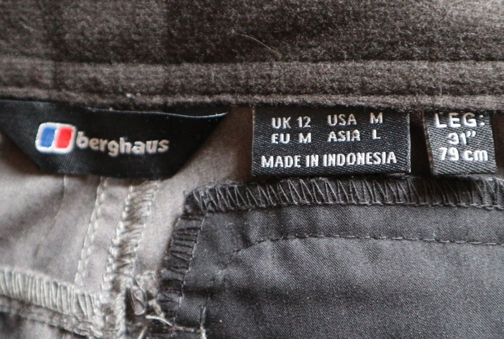 Berghaus spodnie trekkingowe turystyczne M