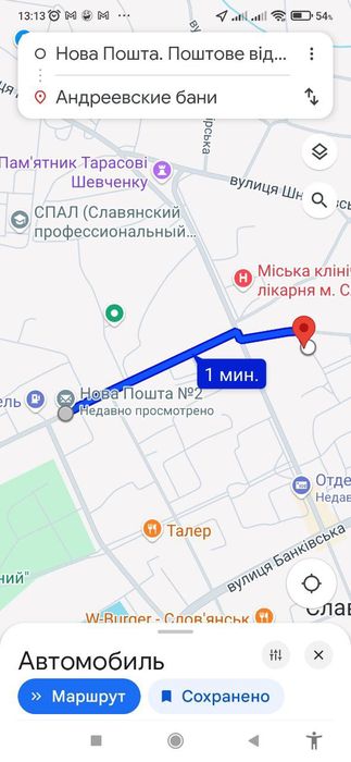 Квартира 2-кімнатна центр міста 1 поверх подобово