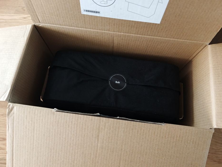 Subwoofer Sonos Gen. 3, preta, como nova, com garantia