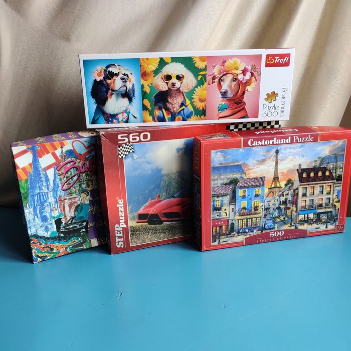 Пазли на 500-560 деталей по 150 грн