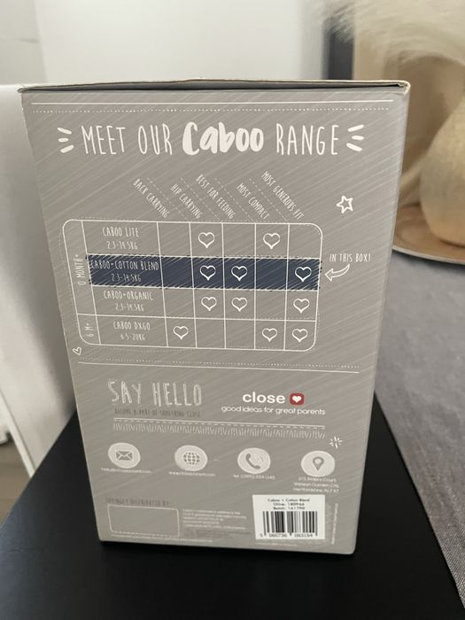 Marsúpio Caboo + Cotton Blend