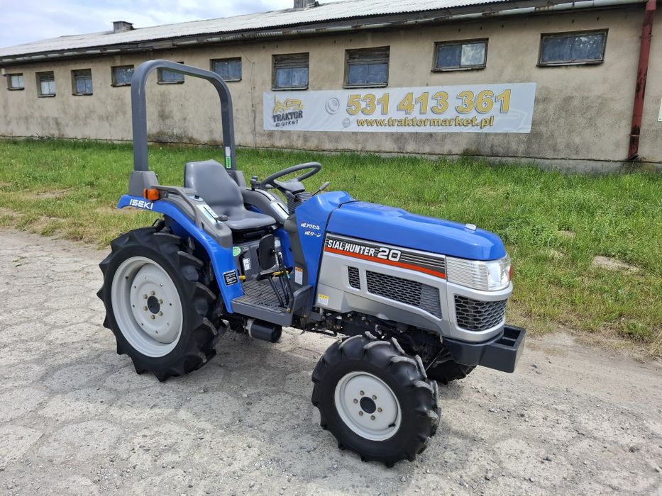 Traktorek japoński 4x4 Iseki Sial Hunter 20 s piękny stan