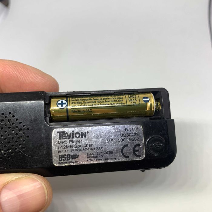 MP3-плеєр Tevion MD80433 512 MB з диктофоном