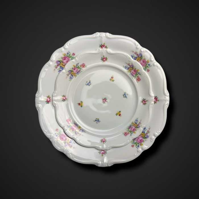 Serwis obiadowy Rosenthal Pompadour dekor kwiatowy b5/092080