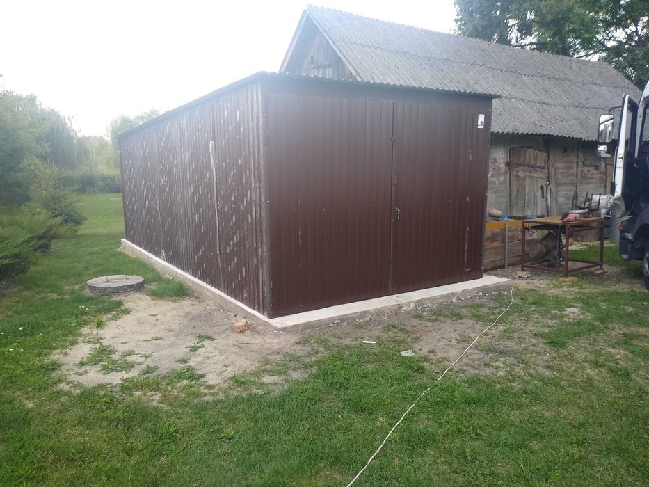 Garaż Blaszany 3x5 II GATUNEK