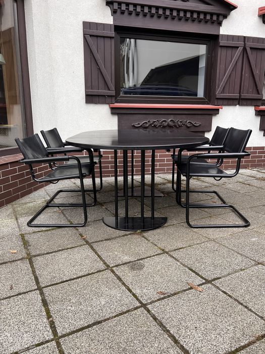 Thonet s1048, stół rozkladany. Bauhaus