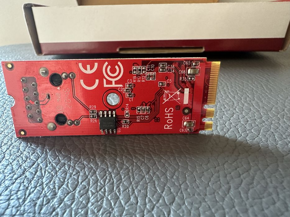 Placa controladora M.2 para RJ45 1000