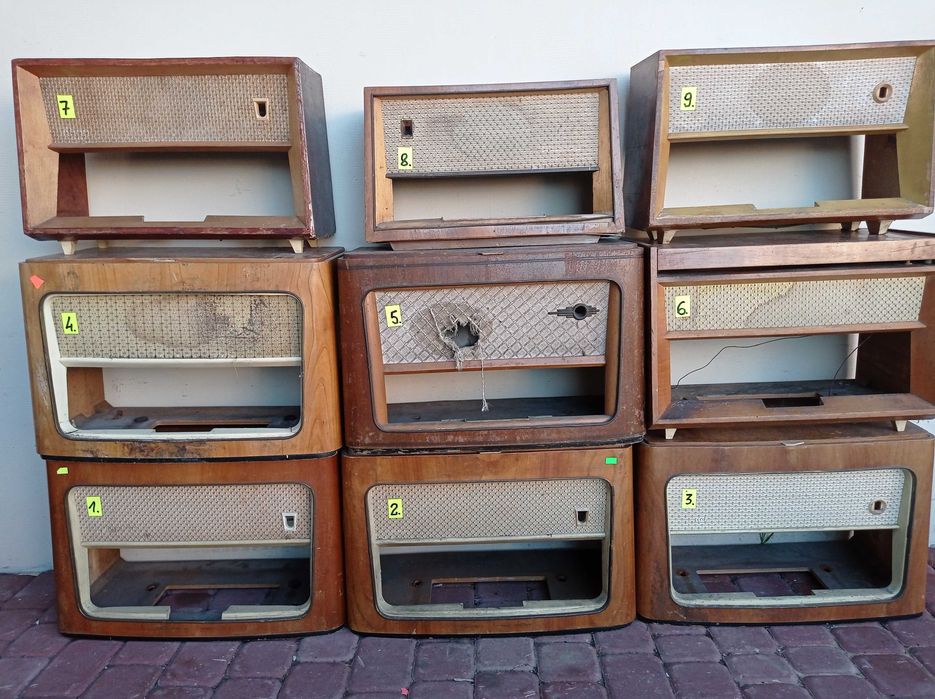 Stare radia lampowe - części !