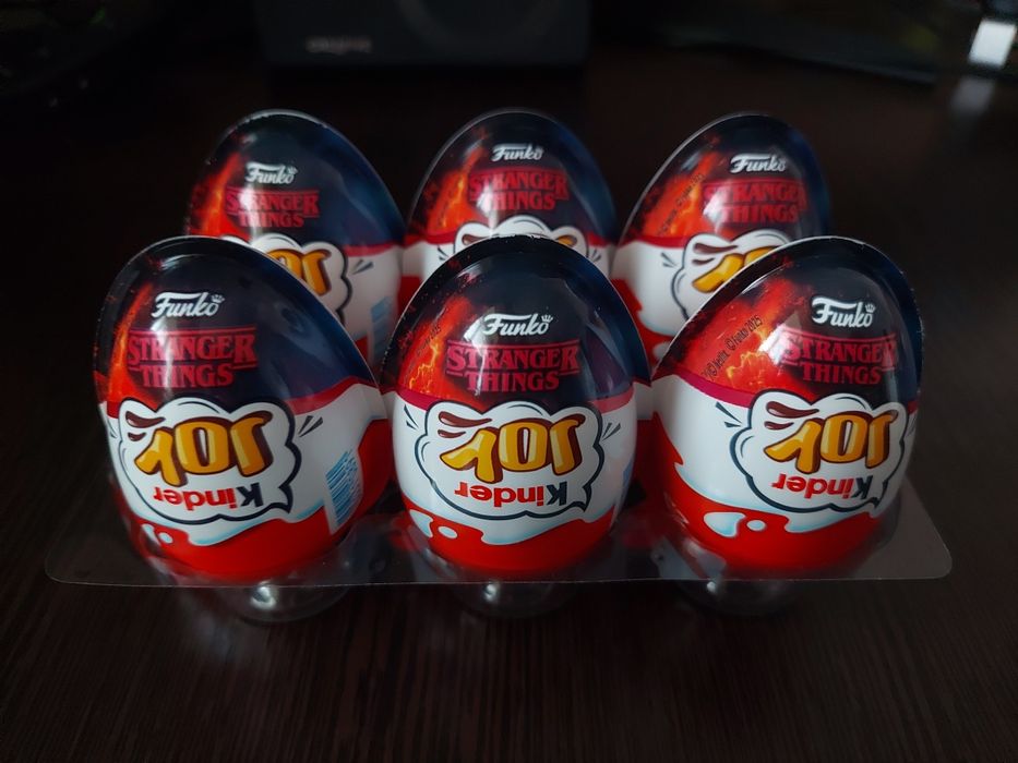 В НАЯВНОСТІ! Kinder joy Stranger things Дивні дива кіндер