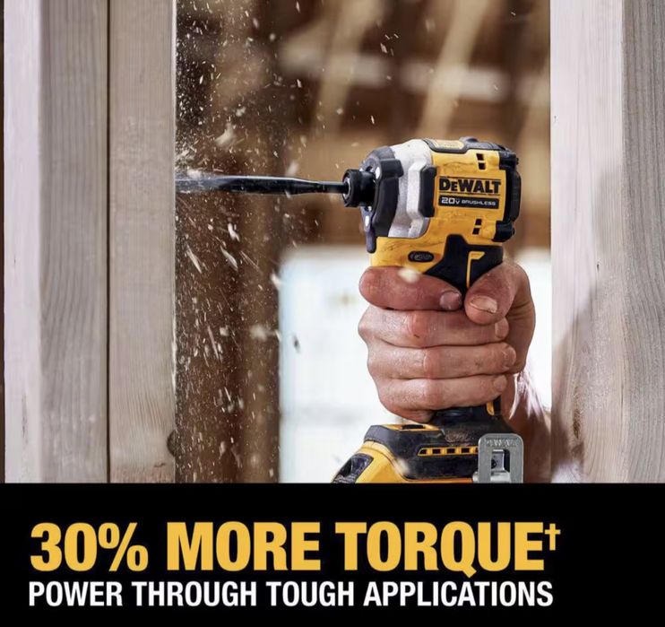 DeWALT DCK200D1P1 набір інструментів 20V MAX з дрилем та шуруповертом