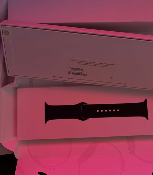 Apple Watch Series 11 GPS, 42mm Jet Black