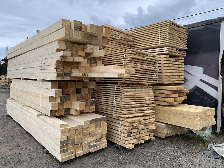 Elementy drewniane heblowane Świerk strugane