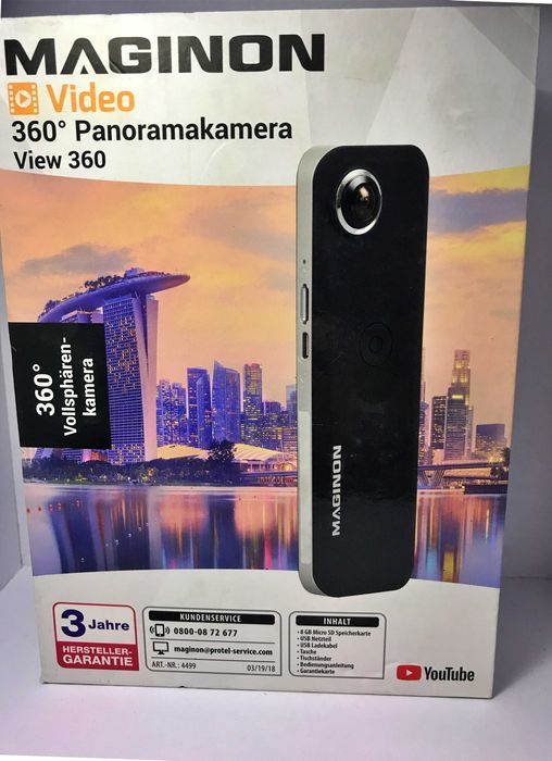 Cyfrowa Kamera-Apart Maginon PV 360 SD USB 360 °