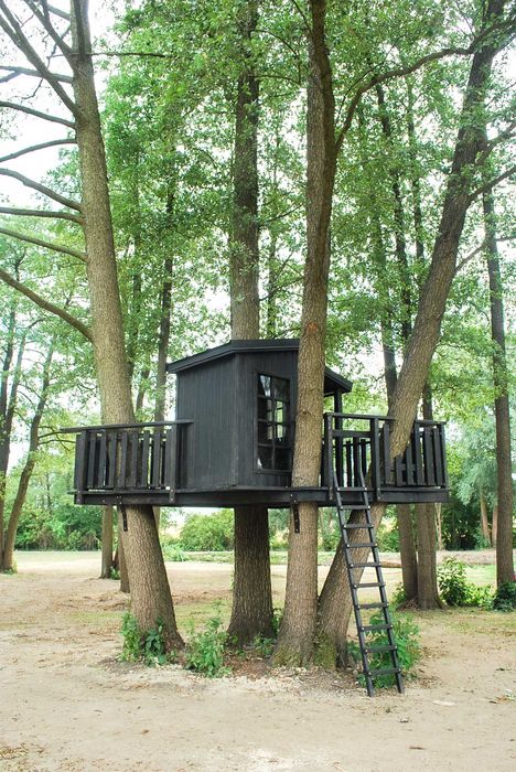 Domek na drzewie DND05 - domek drewniany - dla dzieci PLAC ZABAW