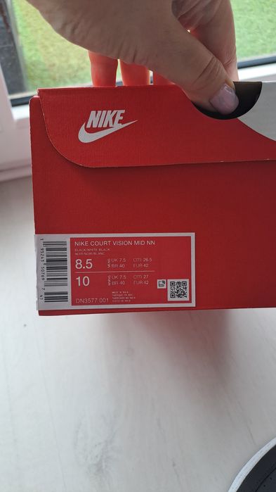 Nowe Nike Court Vision Mid r 42.  Za kostkę