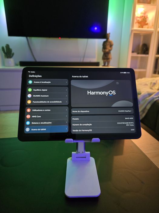 Tablet Huawei MatePad 10.4” 4 GB / 64 GB em estado como novo