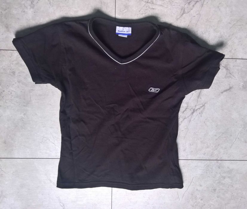 Czarny T-shirt Reebok