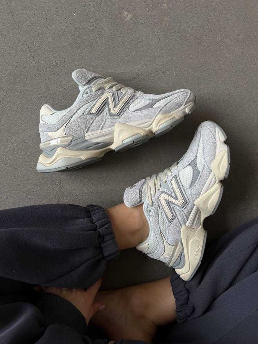Кроссовки New Balance 9060 Quartz Grey 36-45 Хит Весны 2025! Наложка!