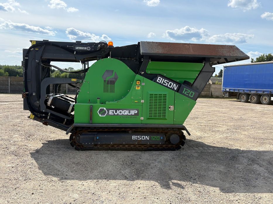 Terex BISON 120 / Kruszarka mobilna / 766 Mtg  jak nowa